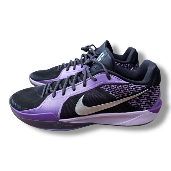 NEW Nike Sabrina 2 Court Vision Basketball Purple Shoes Women’s Sz 18.5 Men’s 17 - Picture 1 of 10